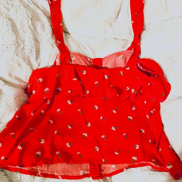 NWT Lush Ruffle Top - Picture 6 of 7